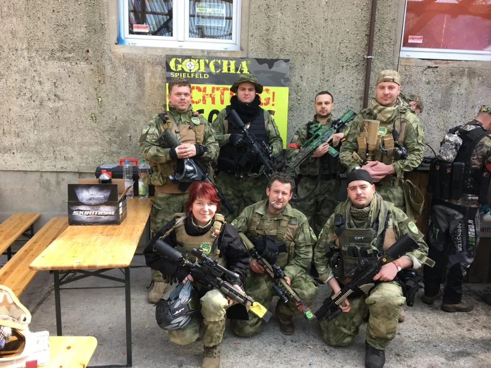 T.P.U Tactical Paint Unit Gruppenfoto
